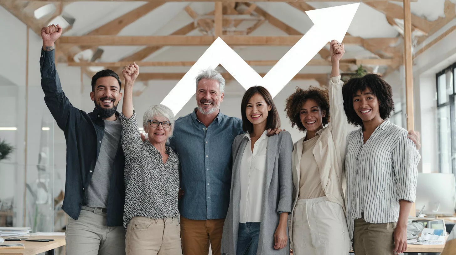 U8554719727 diverse team of professionals celebrating progres eae4c95c 9ed3 4b8b bf05 cf79cf59c3bb 1